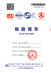 S11变压器检验报告
